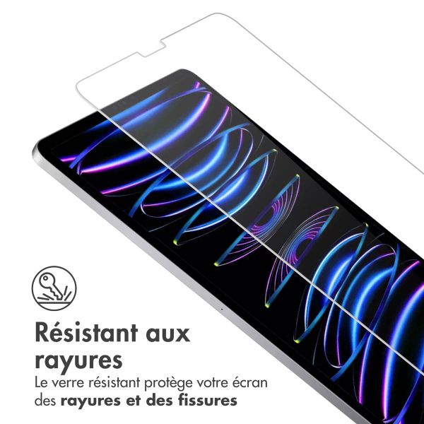 imoshion Protection d'écran en verre trempé iPad Pro 12.9 (2018-2022) - Transparent