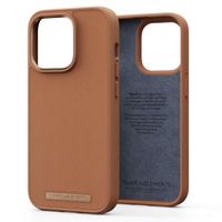 Njorð Collections Coque en cuir véritable iPhone 14 Pro - Cognac