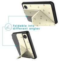 imoshion Étui de liseuse portefeuille design Pliable Kobo Clara Colour / BW - Garden Stripes