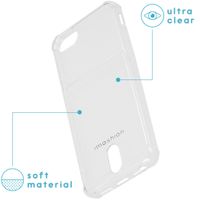 imoshion Coque silicone avec support de passe iPhone SE (2022 / 2020)/8 / 7