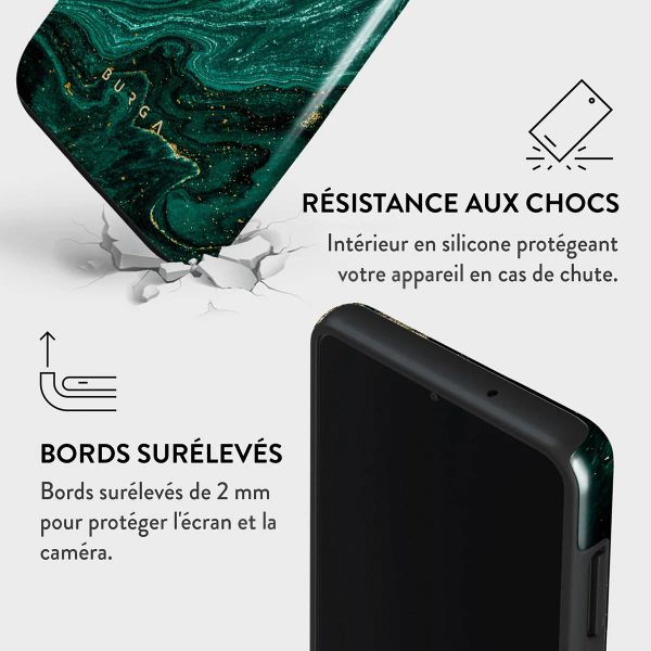 Burga Coque arrière Tough Samsung Galaxy S21 FE - Emerald Pool