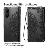 imoshion Etui de télephone Mandala Xiaomi Poco X7 Pro - Noir