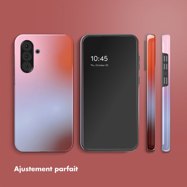 Selencia Coque arrière Vivid Samsung Galaxy A36 / A56 - Gradient Soft Blush
