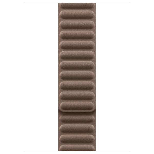 Apple Bracelet à maillons magnétique FineWoven Apple Watch Series 1-10 / SE / Ultra (2) - 42/44/45/46/49 mm - Taille S/M - Taupe