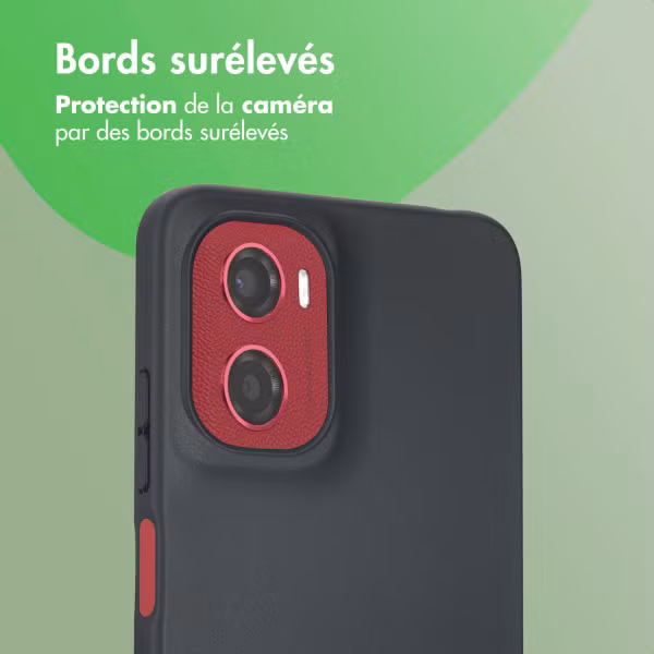 imoshion Coque Couleur Motorola Moto G05 / E15 - Noir