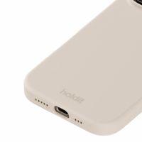 Holdit Coque Silicone iPhone 16 Pro Max - Light Beige