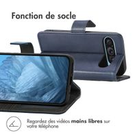 imoshion Étui de télephone portefeuille Google Pixel 9 / 9 Pro - Bleu foncé