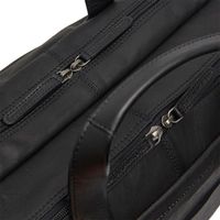 The Chesterfield Brand Sac ordinateur 17 pouces Ryan - Cuir véritable - Noir