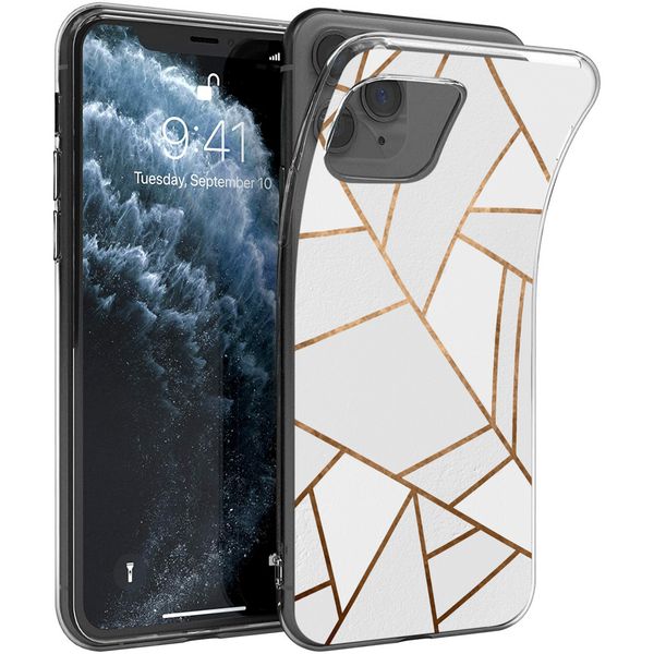 imoshion Coque Design iPhone 11 Pro - White Graphic