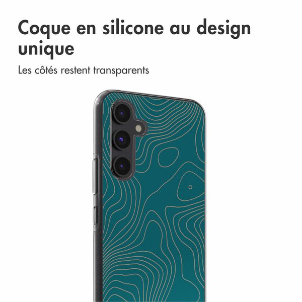 imoshion Coque Design Samsung Galaxy A54 (5G) - Topo Turquoise