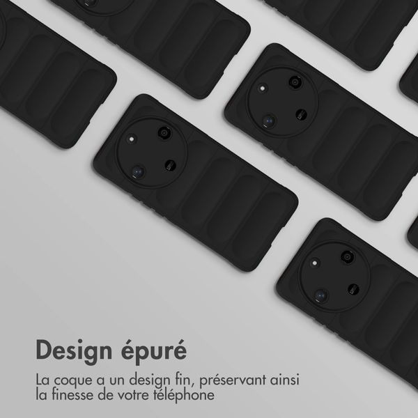 imoshion Coque arrière EasyGrip Honor Magic 6 Lite - Noir