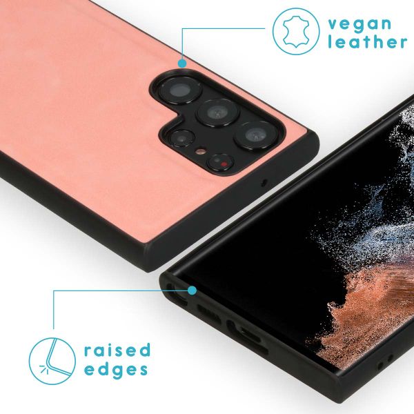 imoshion Etui de télephone luxe 2-en-1 amovible Samsung Galaxy S23 Ultra - Rose