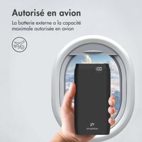 imoshion Batterie externe - 27.000 mAh - Quick Charge et Power Delivery - 30W - Noir