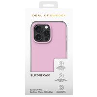 iDeal of Sweden Coque Silicone Apple iPhone 15 Pro Max - Bubble Gum Pink