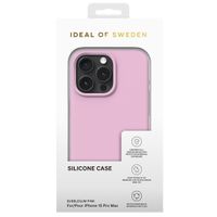 iDeal of Sweden Coque Silicone iPhone 15 Pro Max - Bubble Gum Pink