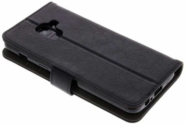 Étui de télephone portefeuille Samsung Galaxy A8 (2018) - Noir