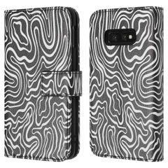 imoshion Étui de télephone portefeuille Design Samsung Galaxy S10e - Black And White