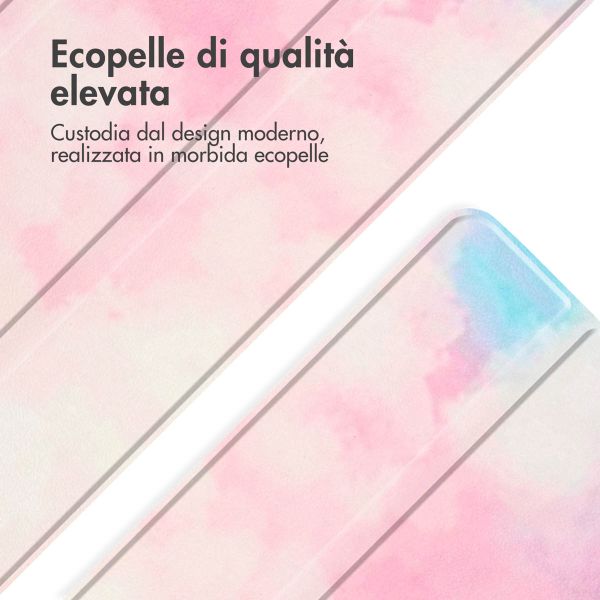 imoshion Coque tablette Design Trifold Samsung Galaxy Tab A8 - Sky