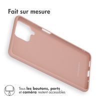 imoshion Coque Couleur Samsung Galaxy M53 - Dusty Pink