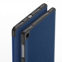 Dux Ducis Coque tablette Domo Samsung Galaxy Tab A11 Plus - Bleu foncé