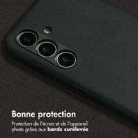 Accezz Coque MagSafe en cuir vintage Samsung Galaxy S24 / S25 - Smokey Green