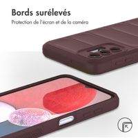 imoshion Coque arrière EasyGrip Samsung Galaxy A13 (4G) - Aubergine