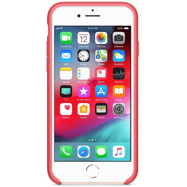 Apple Coque en silicone Apple iPhone SE (2022 / 2020) / 8 / 7 - Camelia