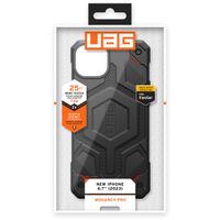 UAG Coque arrière Monarch Pro Apple iPhone 15 Plus - Kevlar Black