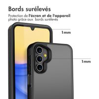 Accezz Coque Givrée Robuste Samsung Galaxy A15 (5G/4G) - Noir