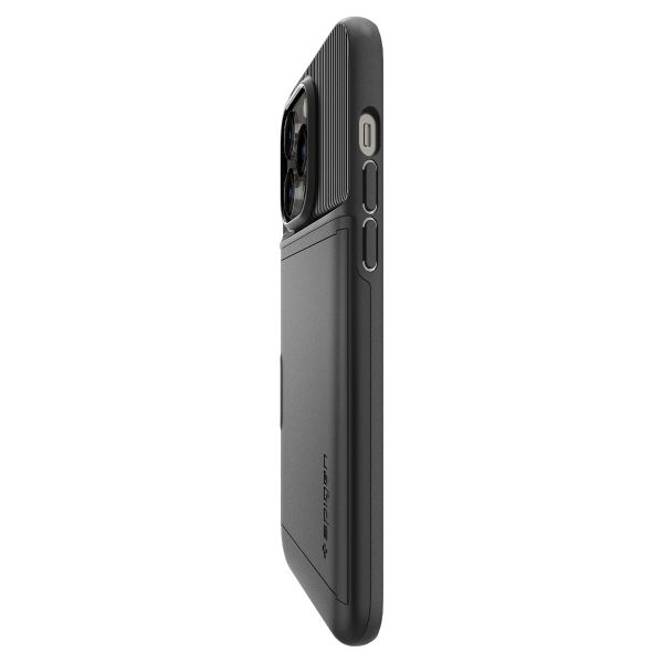 Spigen Coque Slim Armor CS iPhone 14 Pro - Noir