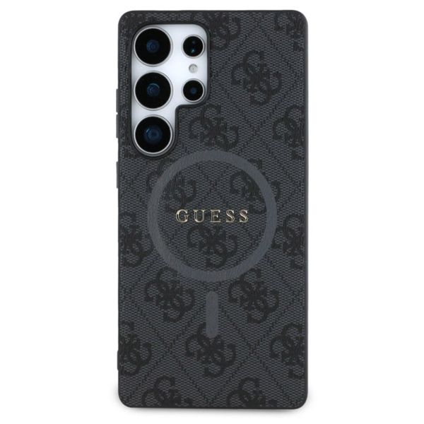 Guess Coque MagSafe Classic avec logo 4G Samsung Galaxy S25 Ultra - Noir