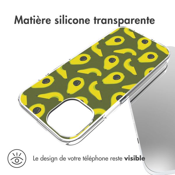 imoshion Coque Design iPhone 14 - Avocados