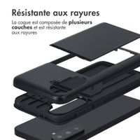 imoshion Coque arrière avec porte-cartes Samsung Galaxy A37 (5G) - Noir