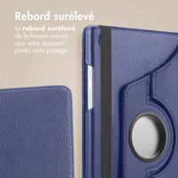 imoshion Coque tablette rotatif à 360° Samsung Galaxy Tab A8 - Bleu foncé