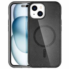 imoshion Coque Sparkle avec MagSafe iPhone 15 - Noir