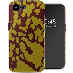 Selencia Coque arrière Vivid avec MagSafe Apple iPhone 16e - Moo'd Olive Dust