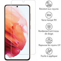 Accezz Protection d'écran en verre trempé 2-pack Samsung Galaxy S21