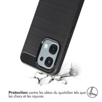 imoshion Coque Brushed Oppo A6 Pro (5G) - Noir