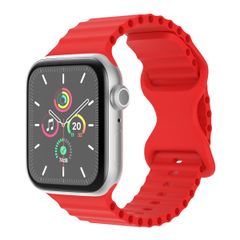 imoshion Bracelet Athletic en silicone Apple Watch Series 1 t/m 9 / SE (38/40/41 mm) | Series 10 / 11 (42 mm) - Rouge