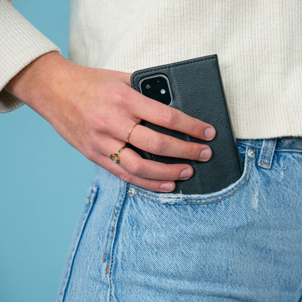 imoshion Étui de télephone portefeuille de luxe Samsung Galaxy A71 - Noir