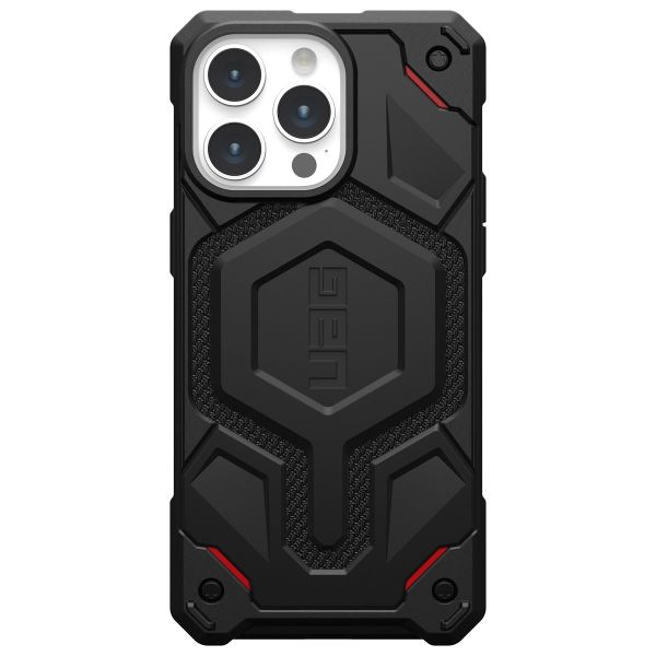 UAG Coque arrière Monarch Pro Apple iPhone 15 Pro Max - Kevlar Black
