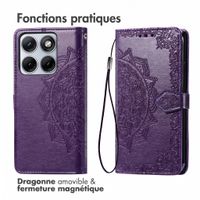 imoshion Etui de télephone Mandala Motorola Edge 70 Fusion - Violet