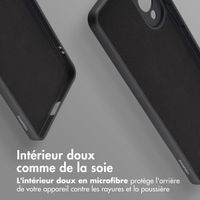 imoshion Coque Couleur avec MagSafe Samsung Galaxy S25 Edge - Noir