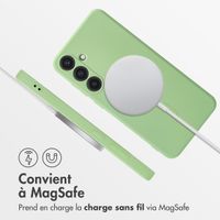 imoshion Coque Couleur avec MagSafe Samsung Galaxy S24 Plus - Vert