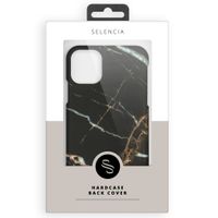 Selencia Coque Maya Fashion iPhone 12 Mini - Marble Black