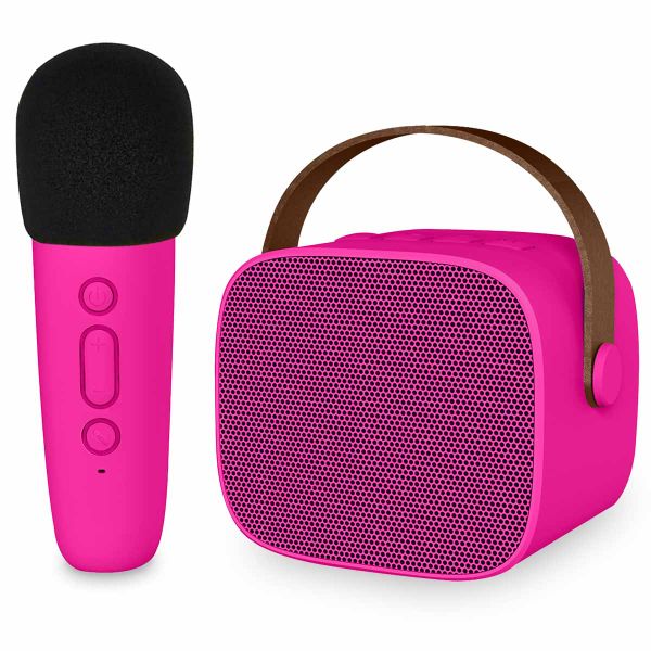 imoshion Kids Karaoke Set - Enceinte et micro - Hot Pink