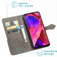 imoshion Etui de télephone Mandala Oppo A74 (5G) / A54 (5G) - Gris