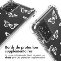 imoshion Coque Design avec cordon Samsung Galaxy A52(s) (5G/4G) - Butterfly