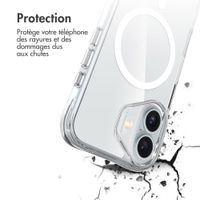 imoshion Coque Rugged Air MagSafe Apple iPhone 16 - Transparent