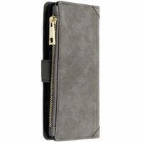 Porte-monnaie de luxe Samsung Galaxy A7 (2018) - Gris